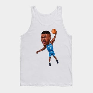 Larry Johnson Caricature Tank Top